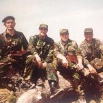 Bilall Syla, Agim Sylejmani, Shaban Musliu dhe Bashkim Lladrovci në Helshan.