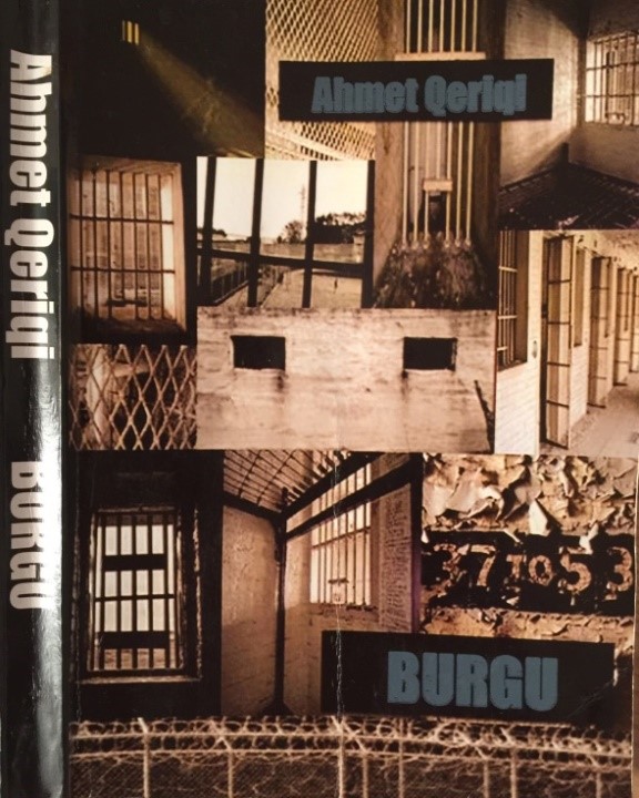Pamje nga kopertina e librit të Ahmet Qeriqit “Burgu”