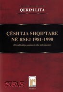 Pamje nga Libri i Qerim Litës “Çështja shqiptare në RSFJ 1981-1990”