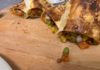 Tortilla me mish të bluar dhe perime