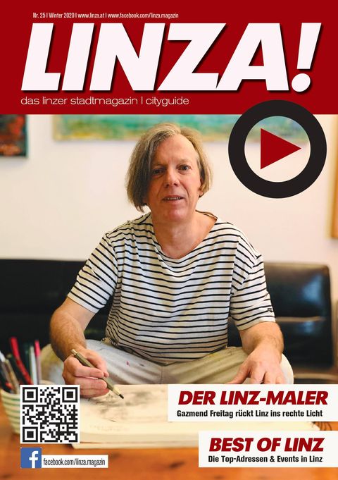 Gazmend Freitag ne ballinen e magazinës Linza