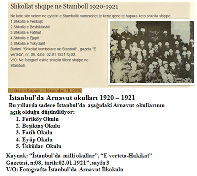 Shkolla Shqipe në Stamboll (2)