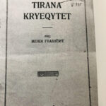 Mehdi Frasheri Tirana kryeqytet botimi i pare