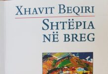 Përurohet libri “Shtëpia në breg” i autorit Xhavit Beqiri