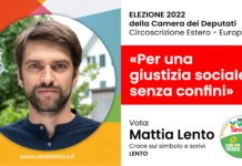 Mattia Lento kandidat në zgjedhjet e 25 shtatorit 2022 për Parlamentin e Italisë