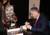 Në UNT në Shkup promovohet libri i Prof.dr. Mustafa Ibrahimit “𝐄𝐓𝐍𝐎𝐊𝐔𝐋𝐓𝐔𝐑𝐀 𝐒𝐇𝐐𝐈𝐏𝐓𝐀𝐑𝐄 𝐄 𝐏𝐄𝐋𝐀𝐆𝐎𝐍𝐈𝐒𝐄”