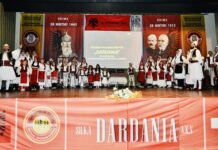 „Dardania“ Winterthurit shënoi me progarm cilësor Ditën e Flamurit