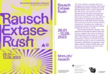 Ekstaza (Rausch / Extase / Rush): Ekspozitë nga 26.1. – 13.8.2023 në Muzeun Historik të Bernës