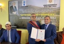 Ibrahim Rexhё Hajdarmataj nderohet me titullin “Qytetar nderi” i Tropojës