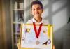 Trim Maliqi tri herë rresht fitues i medaljes së argjendtë në garat ndërkombëtare të matematicientëve të organizuar nga “Brainobrain International”