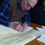 Shyqyri Nimani Duke shkrue Dekleraten e Pamvarise (2)
