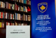 Të shtunën promovim libri në Konsullatën e Republikës së Kosovës në Cyrih