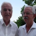 Unë dhe Muhamet Rogova në një dite të nxehtë vere, në Gjakovë, RKS.