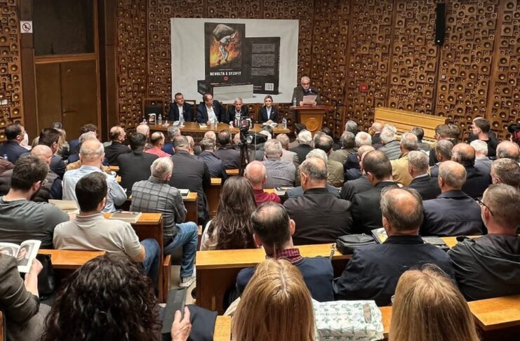 Hazir Mehmeti: Në Prishtinë u promovua romani “Revolta e Syzifit “ të Bardhyl Mahmutit