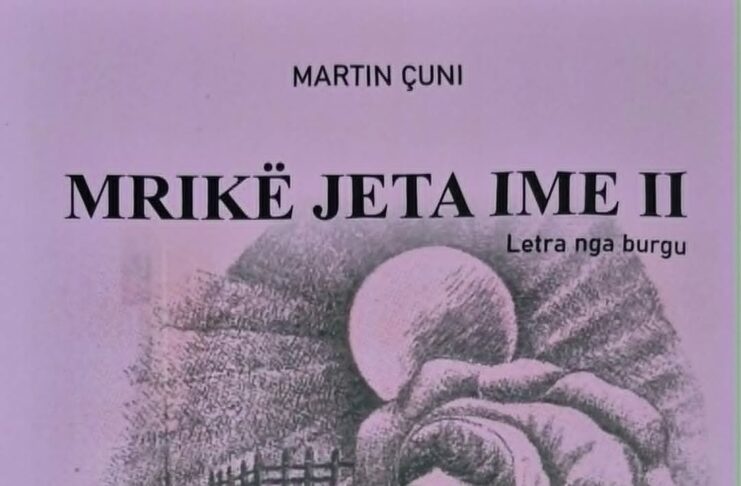 Promovimi i veprës së radhës së Martin Çunit: «Mrikë jeta ime» Ballina e librit te Martin Cunit Mrike jeta ime