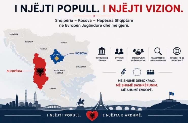DY VENDE SHQIPTARE, DY STANDARDE PËR DEMOKRACINË? Screenshot
