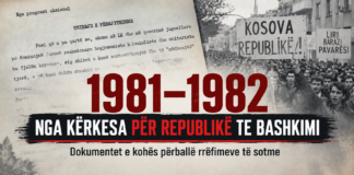 PARA BASHKIMIT TË VITIT 1982: DOKUMENTI QË DËSHMON THIRRJEN PËR BASHKIM RRETH KËRKESËS PËR REPUBLIKË Levitja per republike fillon para vitit