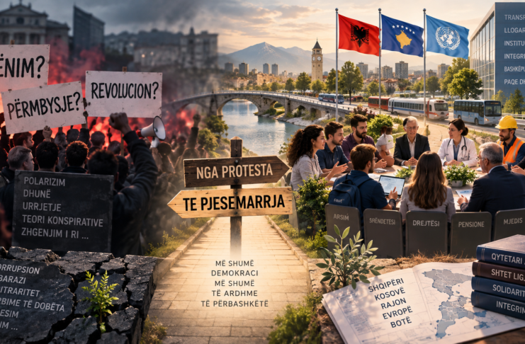 NJË “REVOLUCION” NDRYSHE: TË NDËRTOJMË ATË QË NUK DO TË NA DUHET TA RRËZOJMË Revolucioni ndryshe